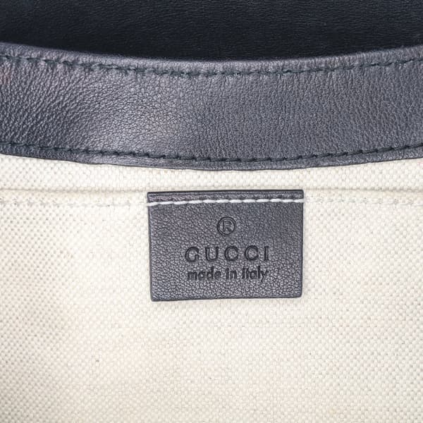 Pre-owned Gucci Medium Guccissima Emily Shoulder Bag Black