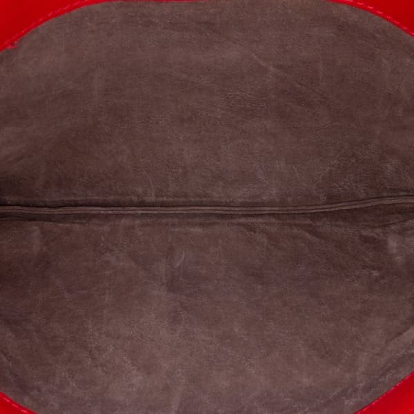 Pre-owned Bottega Veneta Nappa Intrecciato Duo Shoulder Bag Red