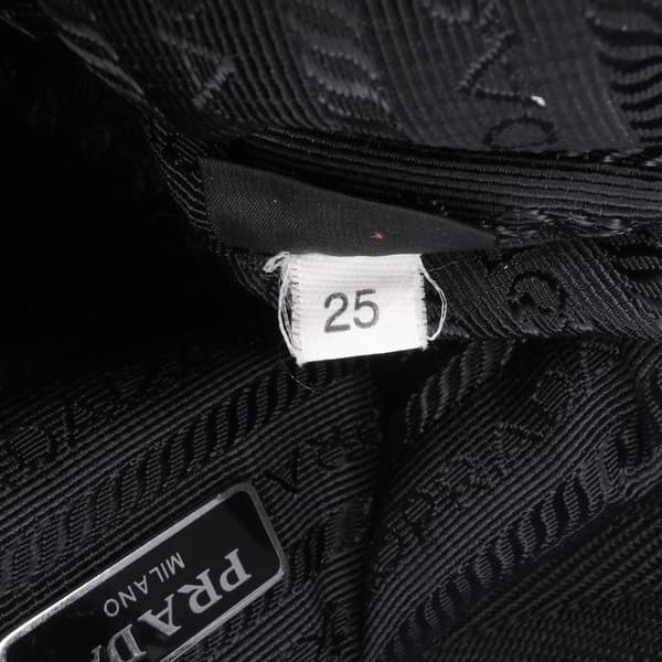 Pre-owned Prada Mini Tessuto Re-Edition 2000 Shoulder Bag Black