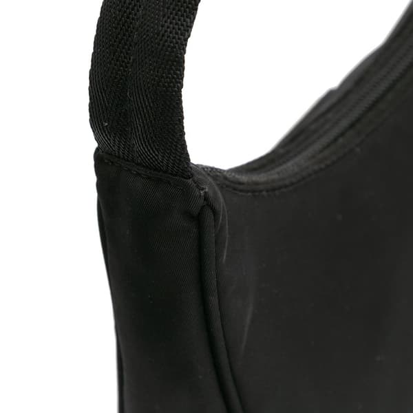 Pre-owned Prada Mini Tessuto Re-Edition 2000 Shoulder Bag Black