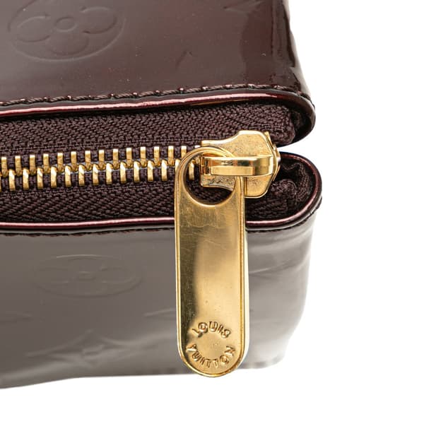Pre-owned Louis Vuitton Monogram Vernis Rosewood Avenue Red