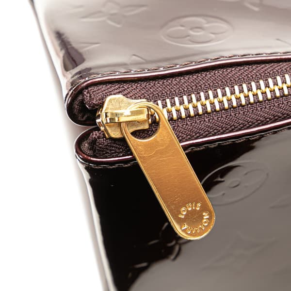 Pre-owned Louis Vuitton Monogram Vernis Rosewood Avenue Red