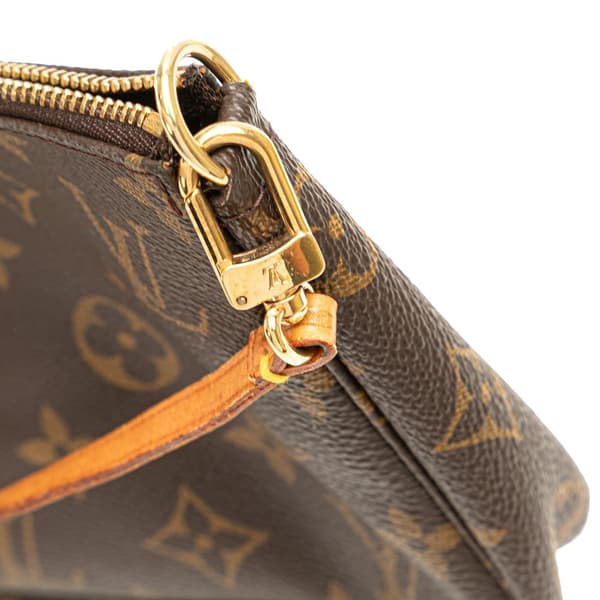 Pre-owned Louis Vuitton Monogram Pochette Accessoires Brown