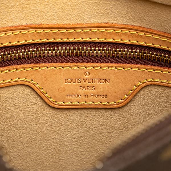 Pre-owned Louis Vuitton Monogram Looping MM Brown