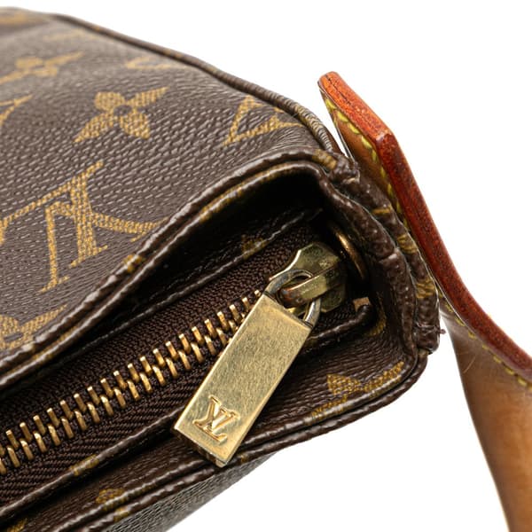 Pre-owned Louis Vuitton Monogram Looping MM Brown