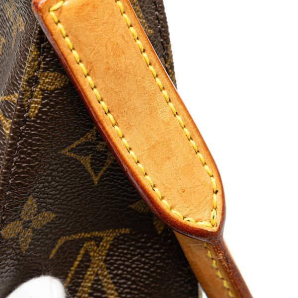 Pre-owned Louis Vuitton Monogram Looping MM Brown