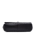 Miniatyrbild 3 av 10: Pre-owned Chanel Jumbo Classic Chevron Lambskin Double Stitch Single Flap Black