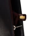 Miniatyrbild 7 av 10: Pre-owned Chanel Jumbo Classic Chevron Lambskin Double Stitch Single Flap Black