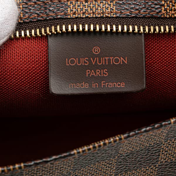 Pre-owned Louis Vuitton Damier Ebene Navona Brown