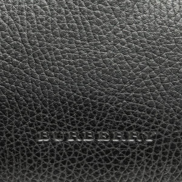 Pre-owned Burberry Leather Shoulder Bag Black