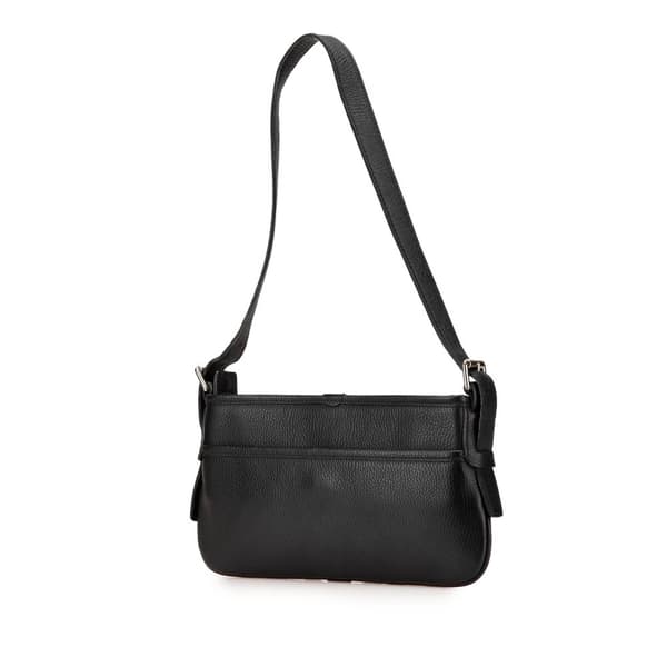 Pre-owned Burberry Leather Shoulder Bag Black