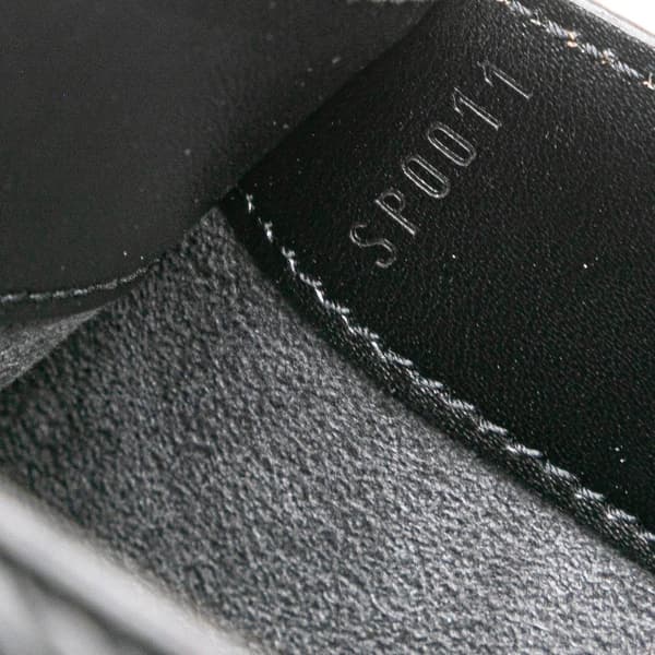 Pre-owned Louis Vuitton Epi Demi Lune Pochette Black
