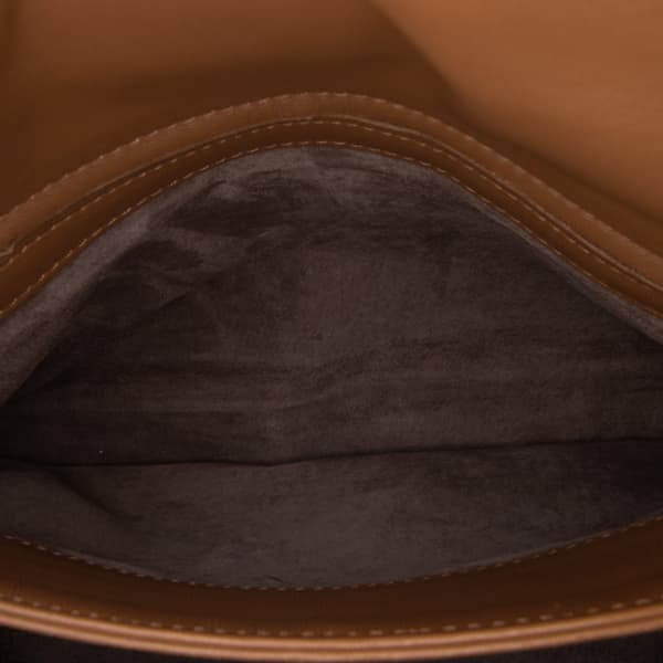 Pre-owned Bottega Veneta Medium Nappa Intrecciato Olimpia Shoulder Bag Brown