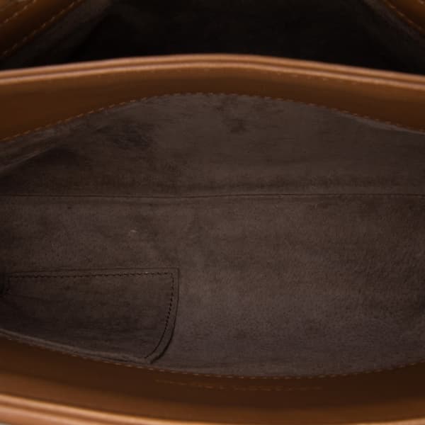Pre-owned Bottega Veneta Medium Nappa Intrecciato Olimpia Shoulder Bag Brown