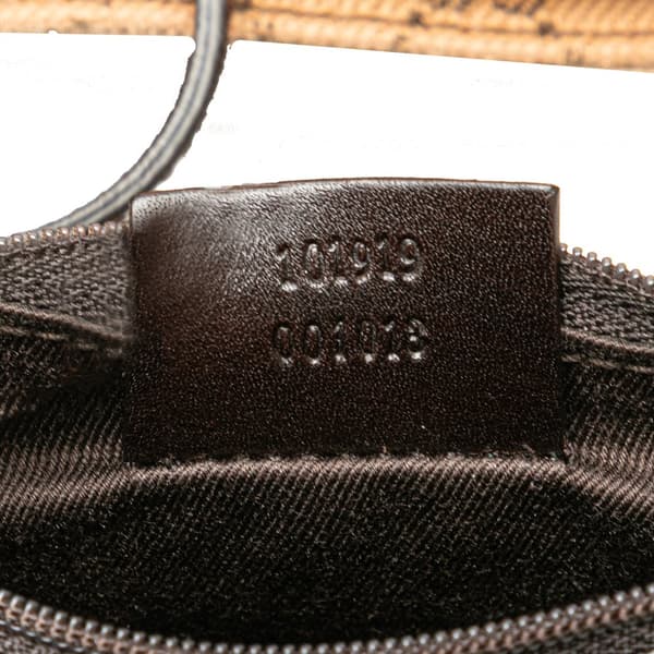 Pre-owned Gucci GG Canvas Shoulder Bag Brown
