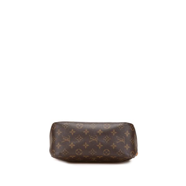 Pre-owned Louis Vuitton Monogram Looping MM Brown