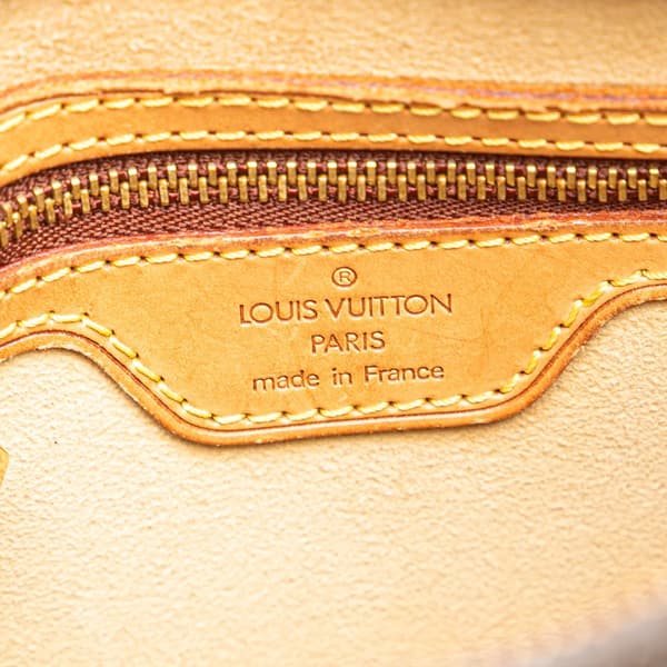 Pre-owned Louis Vuitton Monogram Looping MM Brown