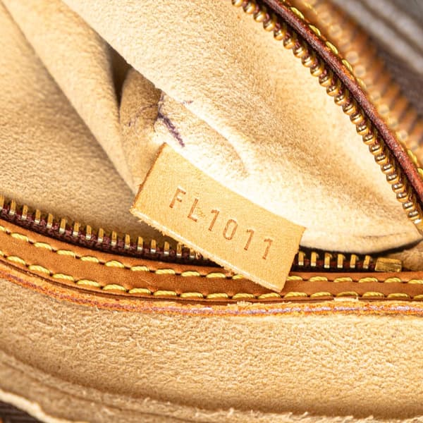 Pre-owned Louis Vuitton Monogram Looping MM Brown