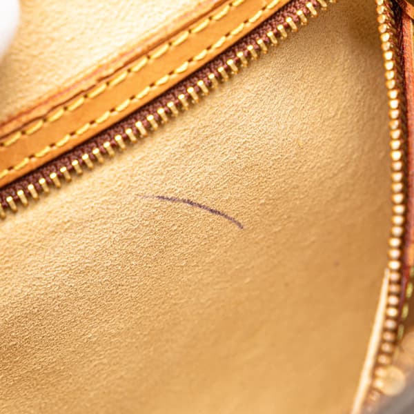 Pre-owned Louis Vuitton Monogram Looping MM Brown