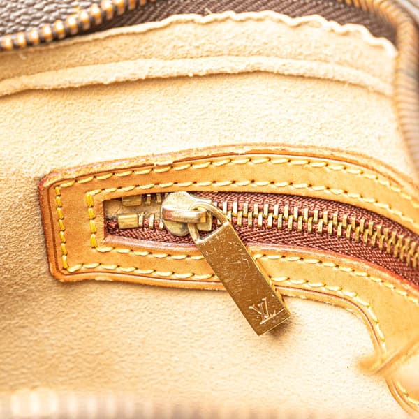 Pre-owned Louis Vuitton Monogram Looping MM Brown