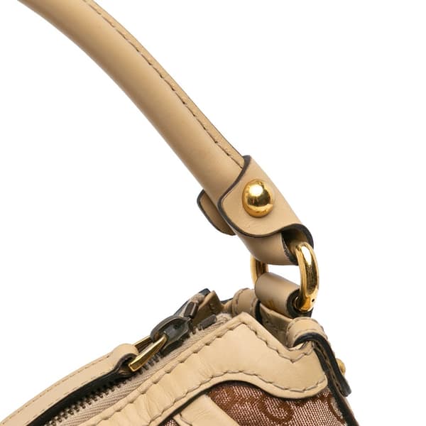Pre-owned Gucci GG Lurex Scarlett Shoulder Bag Brown