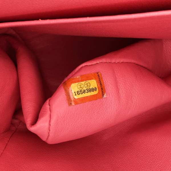 Pre-owned Chanel Jumbo Classic Lambskin Double Flap Pink