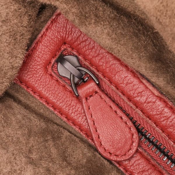 Pre-owned Bottega Veneta Nappa Intrecciato Montaigne Shoulder Bag Red
