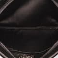 Miniatyrbild 4 av 9: Pre-owned Chanel Satin Diamante Camellia Clutch with Chain Black