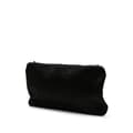 Miniatyrbild 2 av 9: Pre-owned Chanel Satin Diamante Camellia Clutch with Chain Black