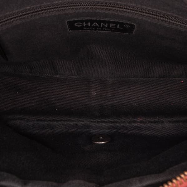 Pre-owned Chanel Medium Quilted Caviar Easy Flap Red