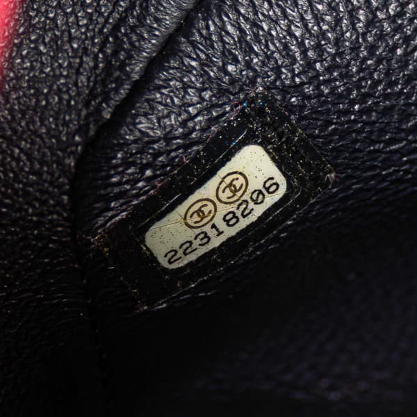 Pre-owned Chanel Mini Vertical Quilted Jersey Single Flap Pink