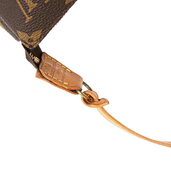Pre-owned Louis Vuitton Monogram Pochette Accessoires Brown