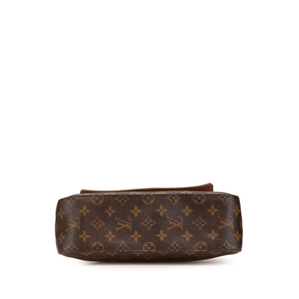 Pre-owned Louis Vuitton Monogram Mini Looping Brown