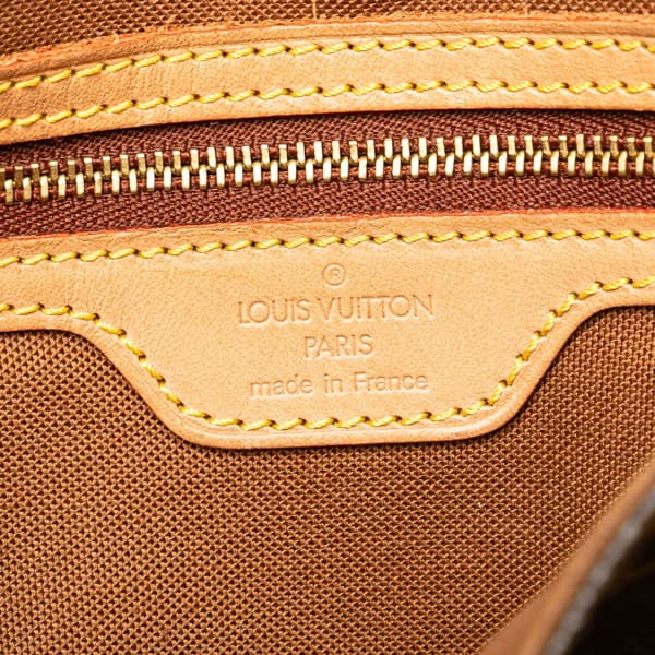 Pre-owned Louis Vuitton Monogram Mini Looping Brown