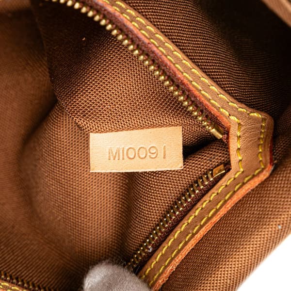 Pre-owned Louis Vuitton Monogram Mini Looping Brown