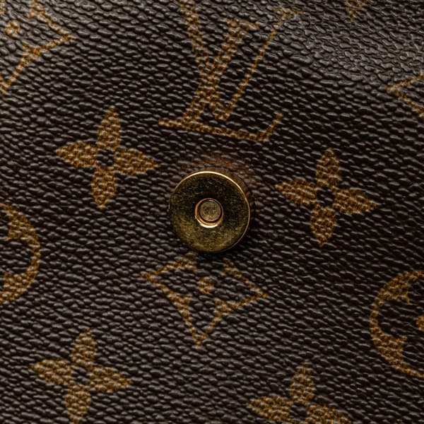 Pre-owned Louis Vuitton Monogram Mini Looping Brown