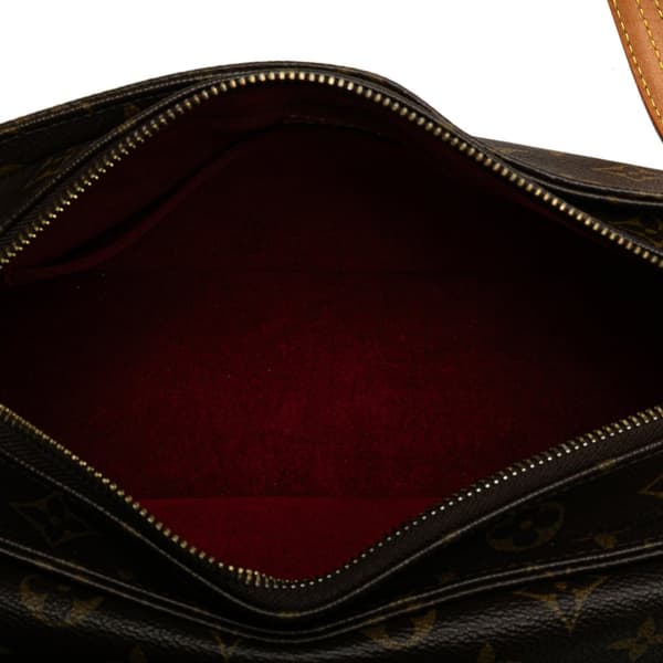 Pre-owned Louis Vuitton Monogram Viva Cite MM Brown