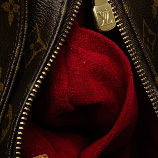 Pre-owned Louis Vuitton Monogram Viva Cite MM Brown