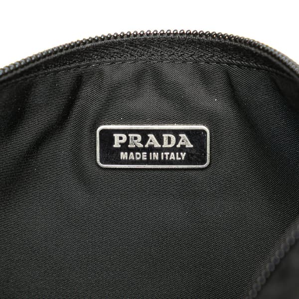 Pre-owned Prada Tessuto Pochette Black