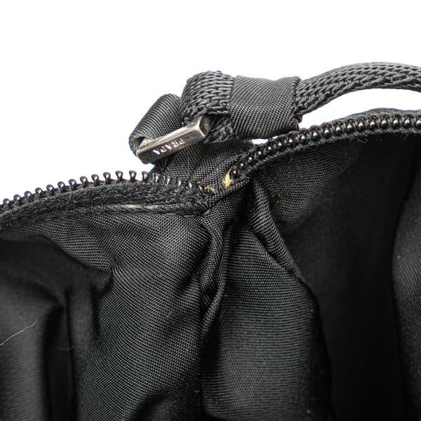 Pre-owned Prada Tessuto Pochette Black