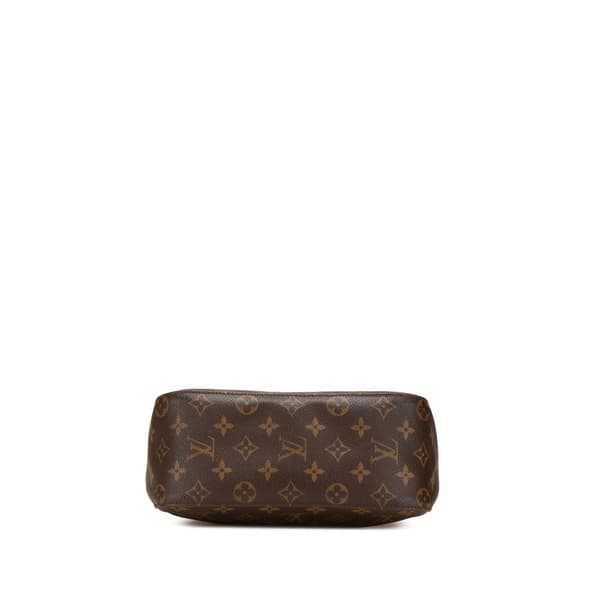 Pre-owned Louis Vuitton Monogram Looping MM Brown