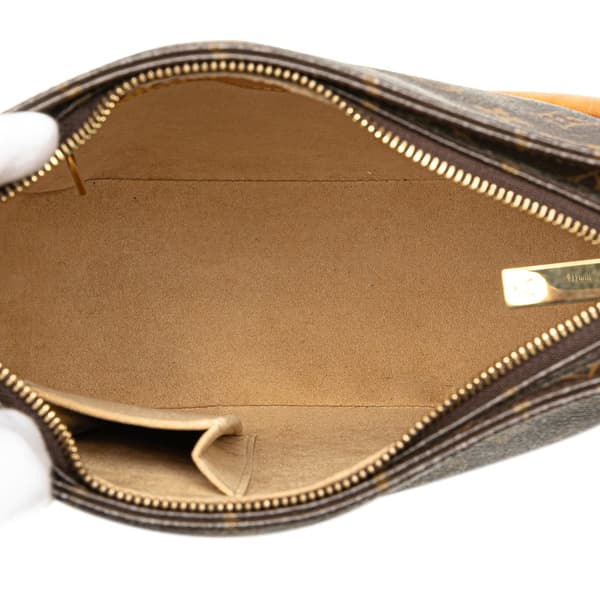 Pre-owned Louis Vuitton Monogram Looping MM Brown