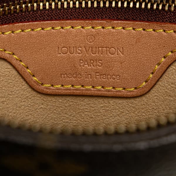Pre-owned Louis Vuitton Monogram Looping MM Brown