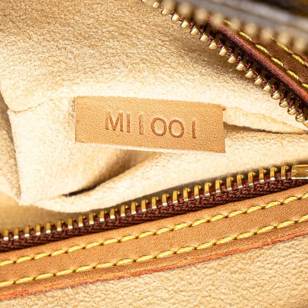 Pre-owned Louis Vuitton Monogram Looping MM Brown