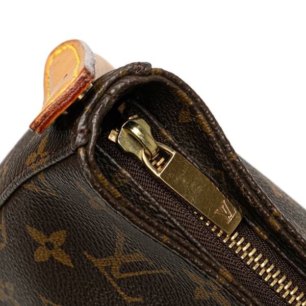 Pre-owned Louis Vuitton Monogram Looping MM Brown