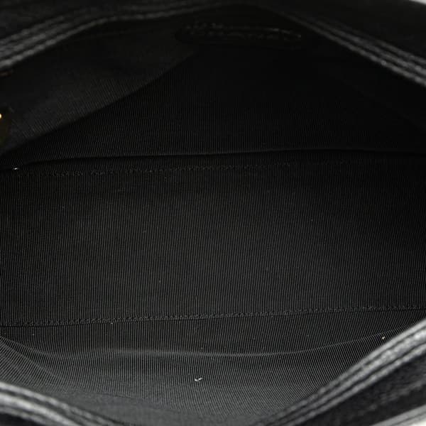 Pre-owned Chanel Triple CC Caviar Shoulder Bag Black