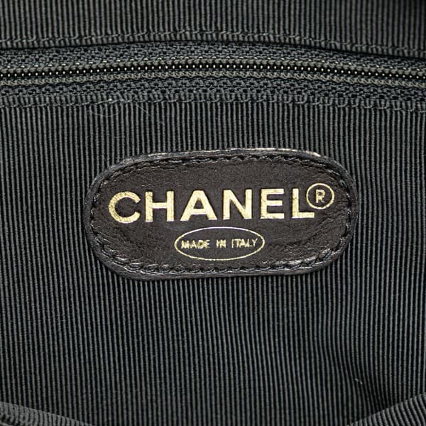 Pre-owned Chanel Triple CC Caviar Shoulder Bag Black