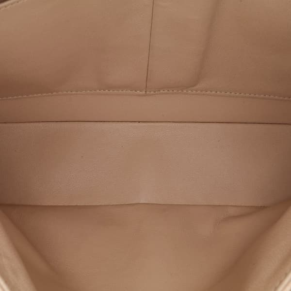 Pre-owned Chanel Medium Classic Caviar Double Flap Brown