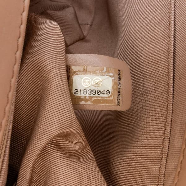 Pre-owned Chanel Medium CC Quilted Calfskin Single Flap Brown