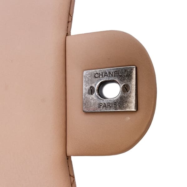 Pre-owned Chanel Medium CC Quilted Calfskin Single Flap Brown